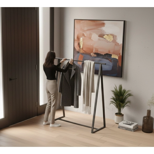 Wieszak stojący metalowy kolory rozmiary WSM-12